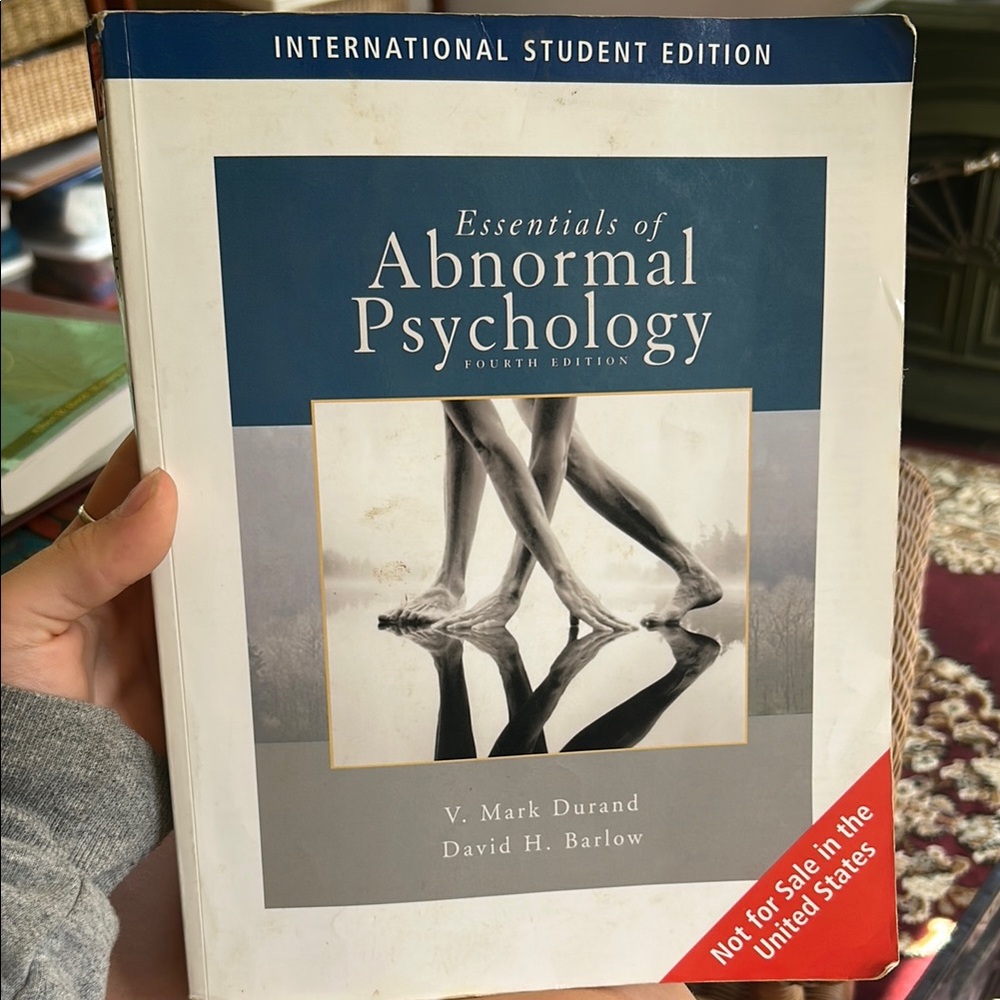 Essentials of Abnormal Psychology